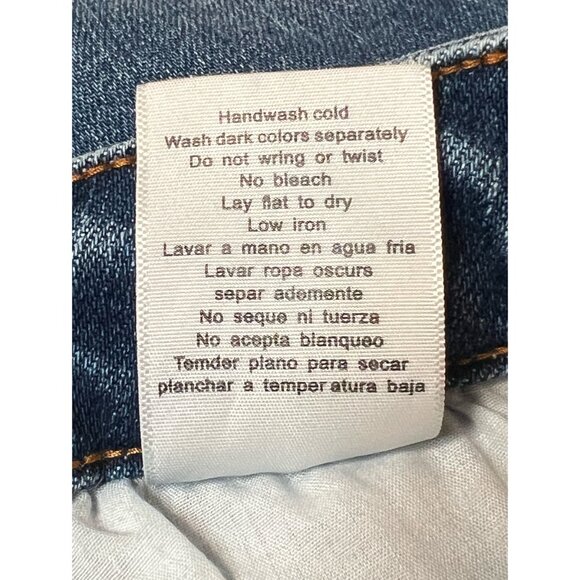 Judy Blue Lewiston High Rise distressed denim skirt size 2X (18/20) - Picture 14 of 14
